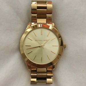 Authentic Michael Kors gold watch